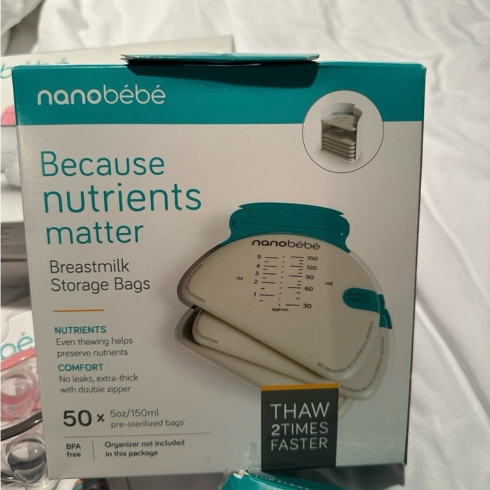 Nanobébé Breastmilk Storage Bags